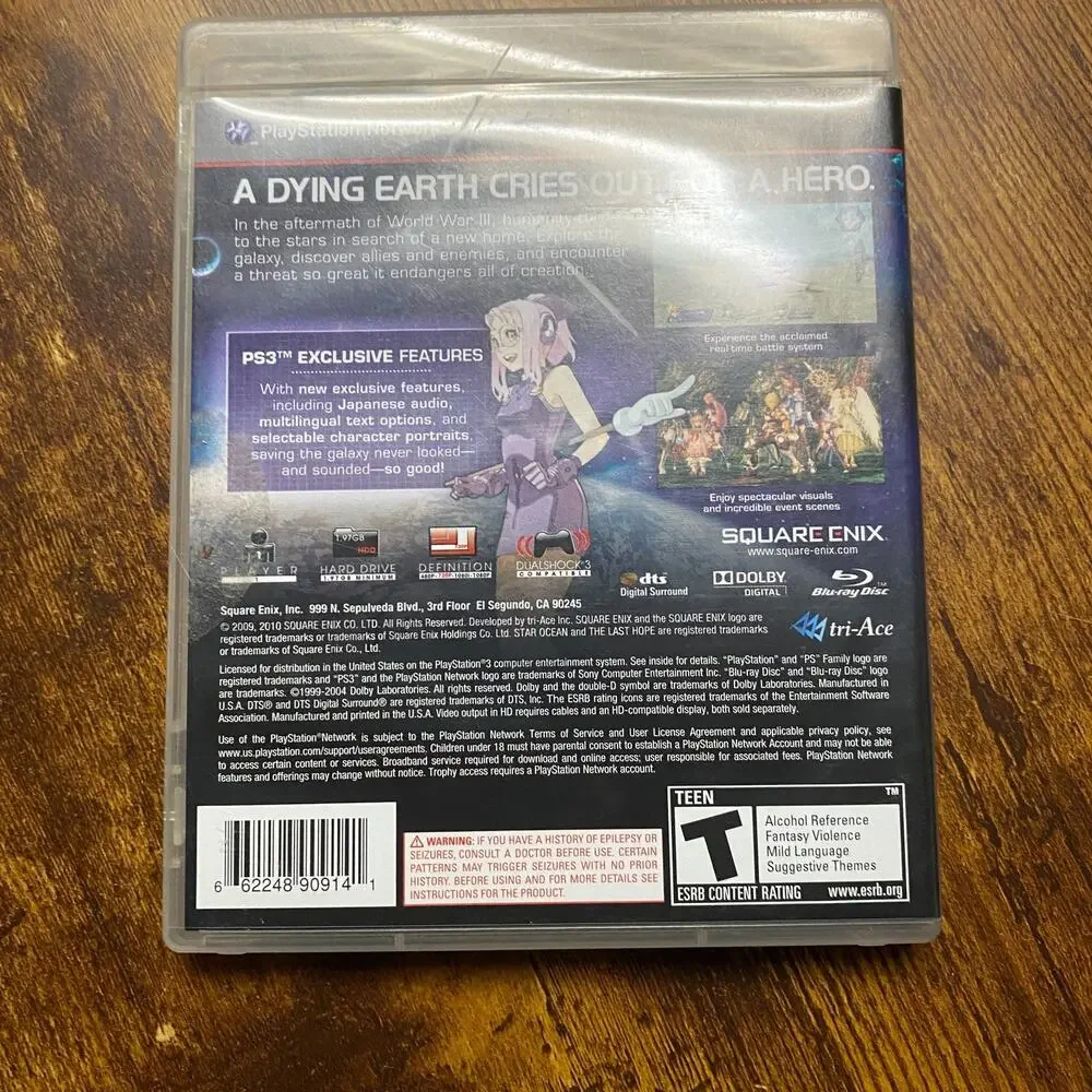 Star Ocean: Last Hope International - Sony PlayStation 3